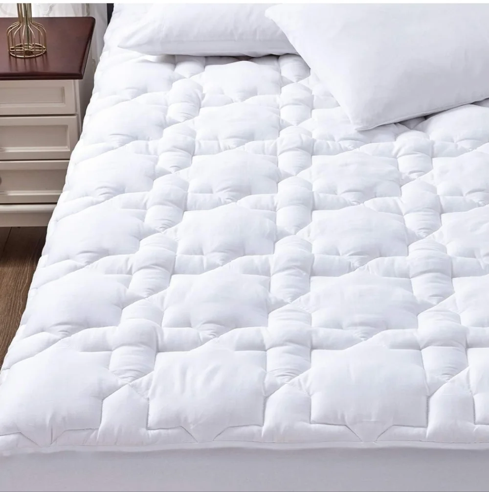 Premium White Quilted Mattress Protector